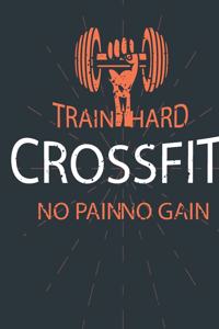 Workout log book & Fitness Journal - No Pain No Gain 5 days log