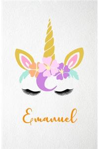 Emanuel A5 Lined Notebook 110 Pages