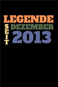 Legende seit Dezember 2013