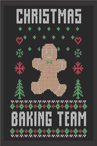 Christmas baking team
