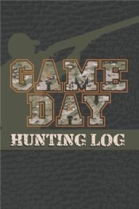 Game Day Hunting Log