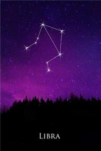 2020 Daily Planner Libra Constellation Night Sky Astrology Symbol 388 Pages