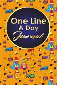 One Line A Day Journal