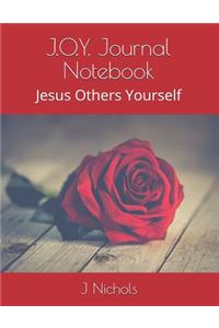 J.O.Y. Journal Notebook