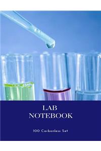 Lab Notebook 100 Carbonless Set: For Students, Chemistry