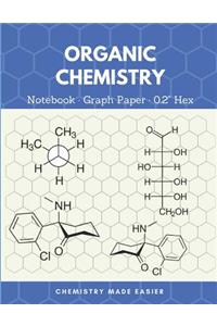 Organic Chemistry Notebook Graph Paper 0.2 Hex