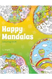 Happy Mandalas Colouring Book