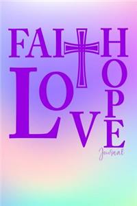 Faith Hope Love Journal