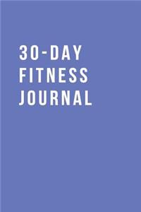 30-Day Fitness Journal