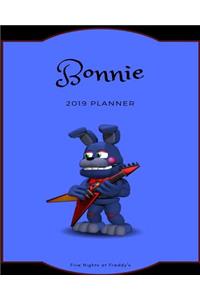 Bonnie 2019 Planner Five Nights at Freddy's: Calendar, Journal, Diary