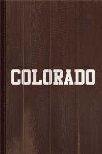 Colorado Journal Notebook