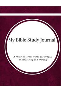 My Bible Study Journal