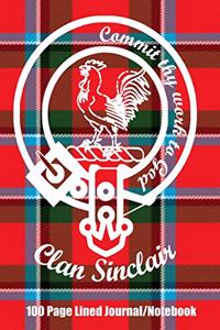 Clan Sinclair 100 Page Lined Journal/Notebook