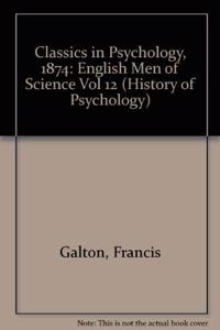 Classics in Psychology, 1874