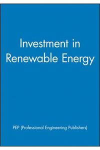 Investment in Renewable Energy