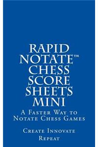 Rapid Notate Chess Score Sheets MINI
