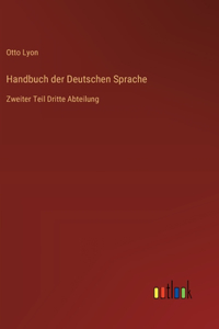 Handbuch der Deutschen Sprache