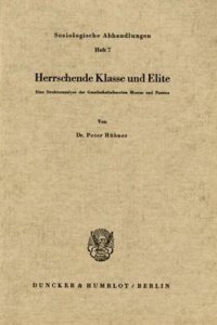 Herrschende Klasse Und Elite