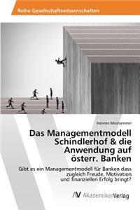 Das Managementmodell Schindlerhof & die Anwendung auf österr. Banken