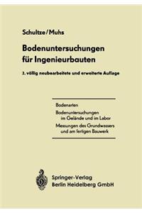 Bodenuntersuchungen für Ingenieurbauten