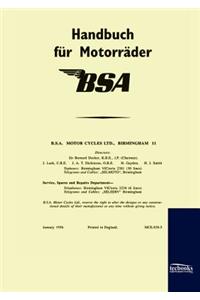 Handbuch für BSA-Motorräder (1956)