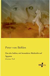 alte Indien, mit besonderer Rücksicht auf Ägypten