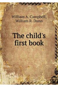 The child's first book
