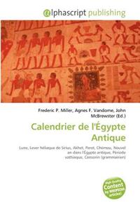 Calendrier de L'?Gypte Antique