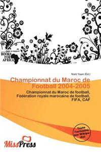 Championnat Du Maroc de Football 2004-2005