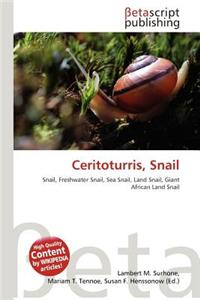 Ceritoturris, Snail