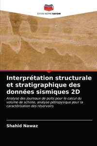 Interprétation structurale et stratigraphique des données sismiques 2D