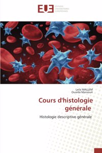 Cours d'histologie générale