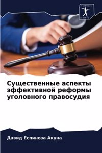 Существенные аспекты эффективной реформ&