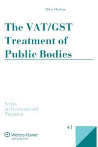 The Vat/Gst Treatment of Public Bodies