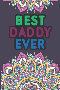 Best Daddy Ever Sweary Coloring Book For Dad