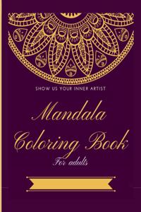 Mandala Coloring Book for Adults