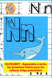 ALPHABET - Apprendre à écrire les premières lettres pour les enfants d'âge préscolaire
