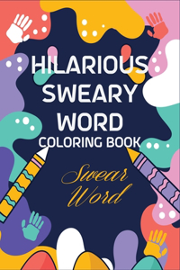 Hilarious Sweary Word Coloring Book Swear Word