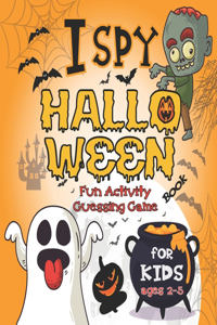 I Spy Halloween Book For Kids Ages 2-5