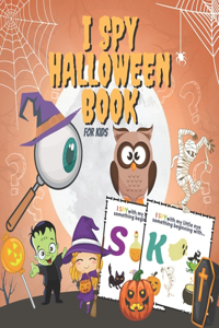 I Spy Halloween Book for kids
