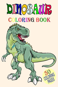 Dinosaur Coloring Book.