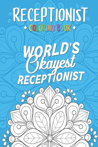 Receptionist Coloring Book
