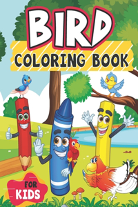 Bird Coloring Book For Kids