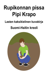 Suomi-Haitin kreoli Rupikonnan pissa / Pipi Krapo Lasten kaksikielinen kuvakirja