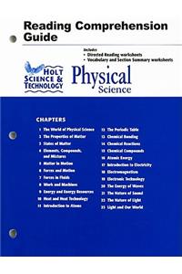 Holt Science & Technology Physical Science Reading Comprehension Guide