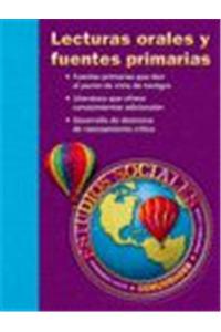 Social Studies 2003 Spanish Read - Alouds and Primary Sources Grade 3