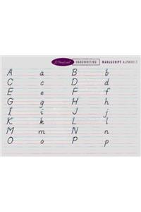 D'Nealian Handwriting Rewrite Cards, Manuscript, Twelve Pack