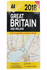 AA 2018 Great Britain and Ireland Road Atlas