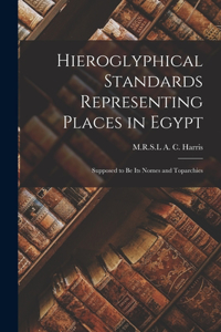 Hieroglyphical Standards Representing Places in Egypt