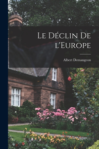 Déclin de l'Europe